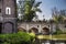 Bridge over moat in Kornik Castle, Wielkopolska, Poland