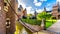 Bridge over the Moat surrounding Castle De Haar