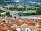 Bridge over the Rhone river, in Vienne, France