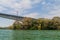 Bridge over Rio Dulce river in Fronteras town, Guatema