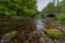 A bridge over the river Brathay