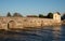 Bridge over the River Cher in the town of Montrichard in the Loire Valley, France.