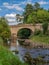 Bridge over the River Derwent, England, UK