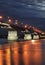 Bridge over the river Kama in Perm. Russia