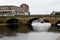 Bridge over River Ouse, York, Yorkshire, England, UK