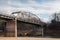 Bridge over river in the Ozark Mountains