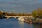 Bridge over river Seine in Paris, France