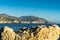 Bridge over Rocky Pacific Cliff