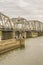 Bridge over Santa Lucia River in Montevideo Uruguay