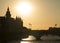 Bridge over Seina with view of Palais de Justice at Paris France