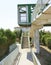 Bridge over the train tracks in Sitges on the Costa del Garraf, Barcelona