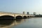 Bridge over Umgeni River with Apartment Buildings in Background