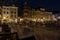 Bridge over the Utrecht Oudegracht canal at night