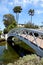 Bridge over the Venice Canals in Southern California