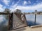 Bridge over water, Memorial Park, Hendersonville, Tenneessee