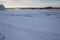 Bridge over the Yenisei. Krasnoyarsk, Siberia. Severe frost.