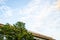 Bridge overpass highway blue cloud sky