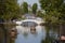 Bridge in the park under the name Gorki in Moscow