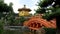 The bridge and pavillion at nan lian garden in hong kong