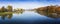 Bridge in Piestany Slovakia, Vah river + blue sky + colorful a