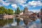 Bridge Ponts Couverts the historic district Petite France, Strasbourg