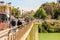 Bridge Puente San Telmo, in Seville, Spain