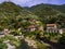 Bridge and river in Badalucco Italy