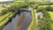 Bridge at River Crana  Buncrana Castle Oâ€™Dohertyâ€™s Keep Co Donegal Ireland