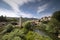 The bridge and river Fluvia at Besalu, Girona, Catalonia, Spain