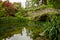 Bridge And River At Garden Of Nympha