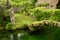 Bridge And River At Garden Of Nympha