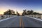 Bridge roadway over a riverway that leads to the ocean on Marco Island