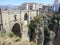 The bridge at Ronda in Spain