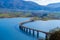 The bridge of Servia over Polyfytos lake in Kozani.