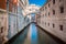 Bridge of Sighs and Doge`s Palace in Venice Italy