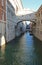 Bridge of sighs and the prisons of Venice