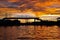 Bridge Silhouette at Sunset