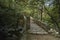 Bridge at Spelunca Gorge is a popular destination for hiking