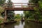Bridge in spreewald in germany