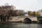 The bridge Sully in Paris, France