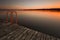 Bridge with sunset