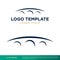 Bridge Swoosh Line Icon Vector Logo Template Illustration Design. Vector EPS 10.