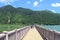 Bridge in Tai O Lantau Island Hong Kong.