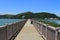 Bridge in Tai O Lantau Island Hong Kong.