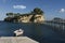 Bridge to the Cameo Island on Zakynthos Greece