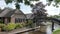 Bridge to farm house in romantic water village Giethoorn in the Netherlands