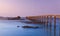 Bridge to Ferry to Ile de Batz , Roscoff, Brittany