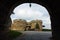 Bridge and towers of Singidunum or Kalemegdan fortress in Belgrade