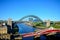 Bridge on Tyne River, Newcastle, England