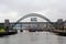 Bridge on Tyne River, Newcastle, England